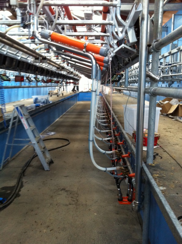 Swingover parlour